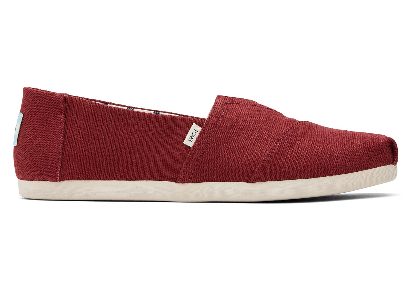 Toms Alpargata Heritage Canvas Espadrille Red - Mens - 45769-RJOD